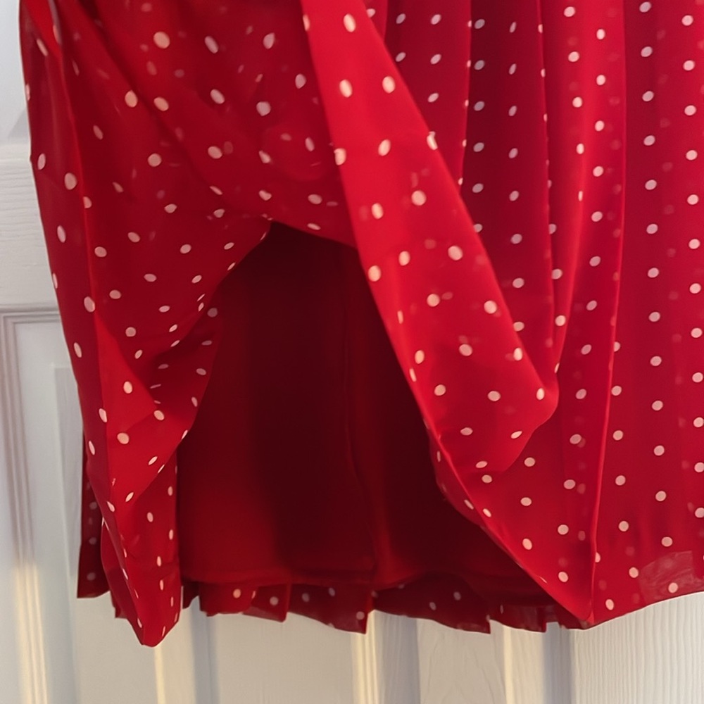 Nine & Co 90s VTG Pleated Rockabilly Skirt Sz 6 - Picture 12 of 12